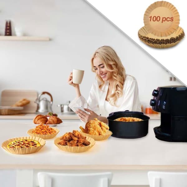 Pappersfoder - Coso - 100-pack - Non-stick - Olje-resistent - 20,1 cm