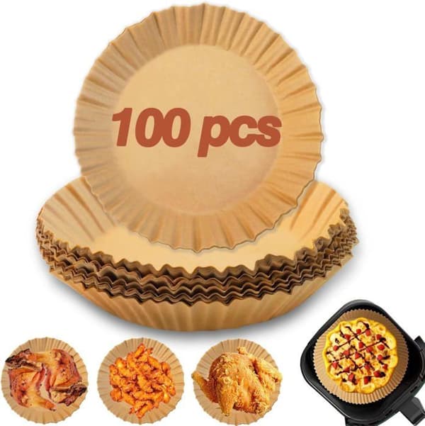 Pappersfoder - Coso - 100-pack - Non-stick - Olje-resistent - 20,1 cm