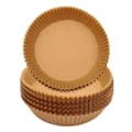Miniatyrbild 1 av 3: Papprenor för luftfritöser, 100 stycken bakpapper, oljebeständiga, engångs matklassade papper