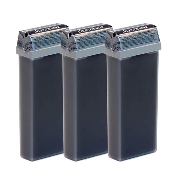 3st SVART DETOX varm vax roll-on kassett, Beauty Image 0280