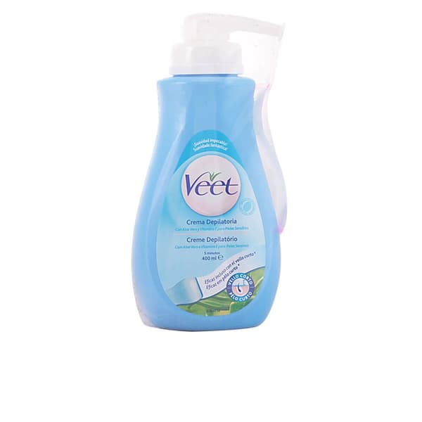 Hårborttagningskräm kropp Veet Känslig hud Aloe Vera (400 ml)