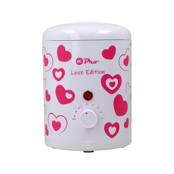 Voks varmer Albi Pro Mini 165 ml Hvid Hjerter