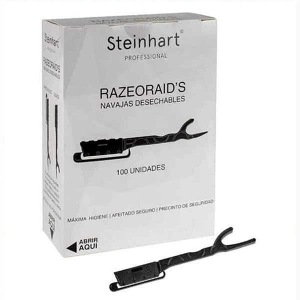 Knivmuslinger Steinhart Razeoraid's Engangsanvendelse Sort 100 enheder (100 uds)