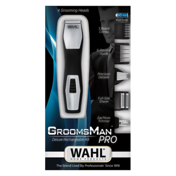 Barbermaskine Wahl GroomsMan Pro Sort