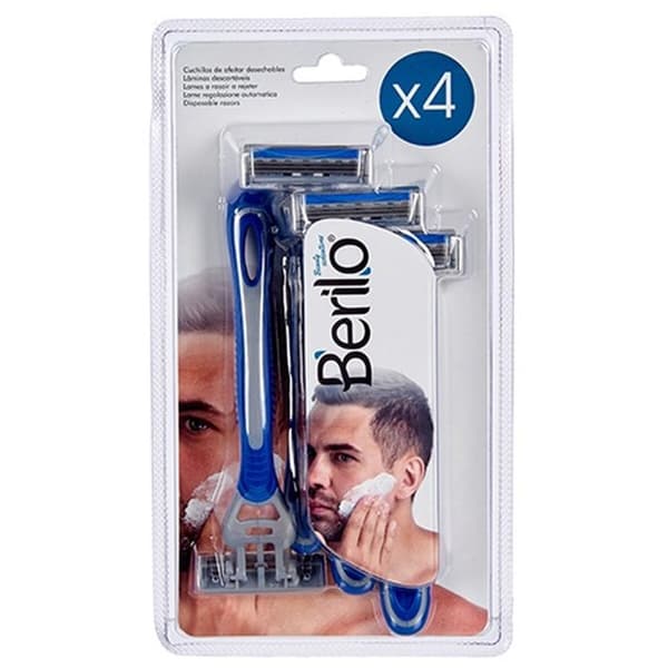 Engangshøvel Berilo 37676 4 Deler (12 enheter)