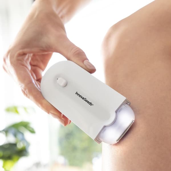 Ladattava mini-ihokarvanpoistaja LED-valolla Epiluch InnovaGoods