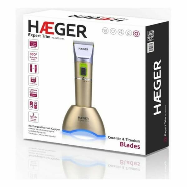 Oppladbar barbermaskin Haeger HC-WG3.011A