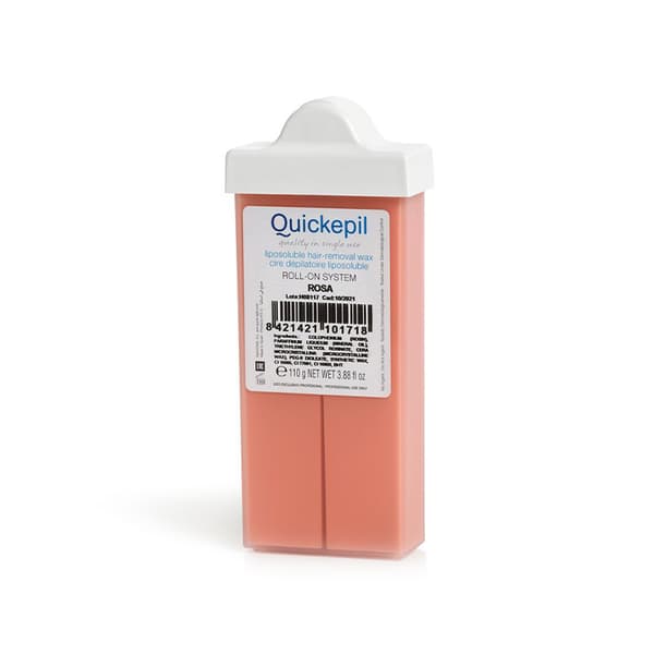 Quickepil ansigtsfjerningsvoks smal rulle rose 110 g