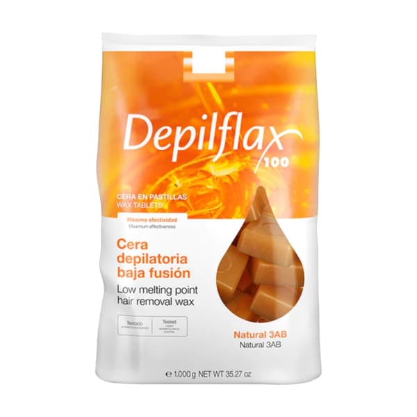 DEPILFLAX HÅRD VOKS STRIPLESS TIL AFHØRING 1KG NATURLIG