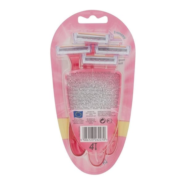 Manuel baberhøvl Bic 8897544 Dame (4 uds)