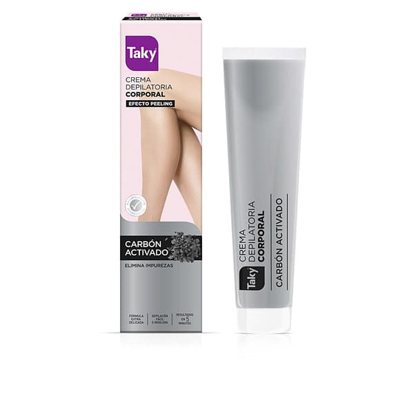 TAKY ACTIVATED CARBON body depilatory cream 200 ml