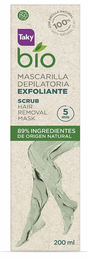 Taky Bio Natural Exfoliating Hair Removal Mask 200 ml