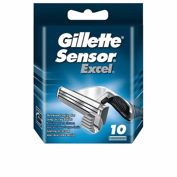 Rakblad ersättning Gillette Sensor Excel 10 antal
