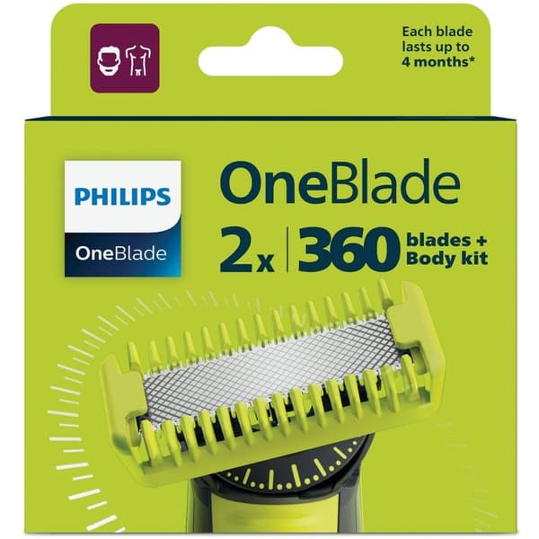 Tandbørstehoved Philips QP624/50 (2 enheder)