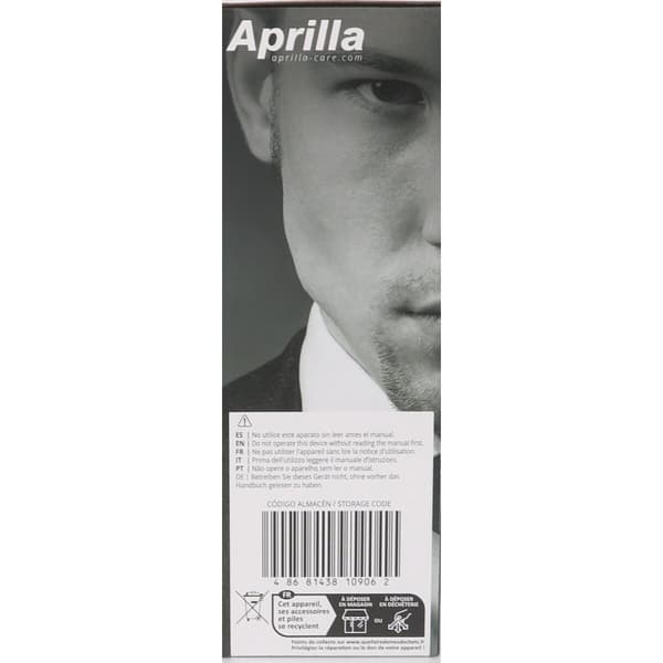 Sähköpartakone Aprilla Musta (6 osaa)