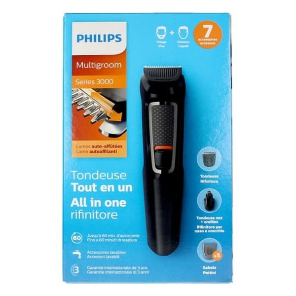 Hiustenleikkuri/partakone Philips