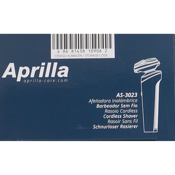 Barbermaskine Aprilla Sort (6 enheder)