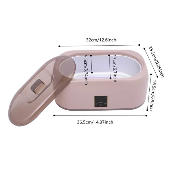 Vaxmaskin, Justerbar Temperatur, Stort Kapacitet,Rosa