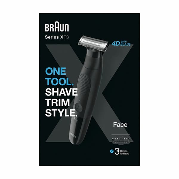 Hårtrimmer/Shaver Braun XT3100