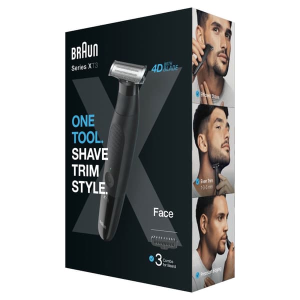 Hårtrimmer/Shaver Braun XT3100