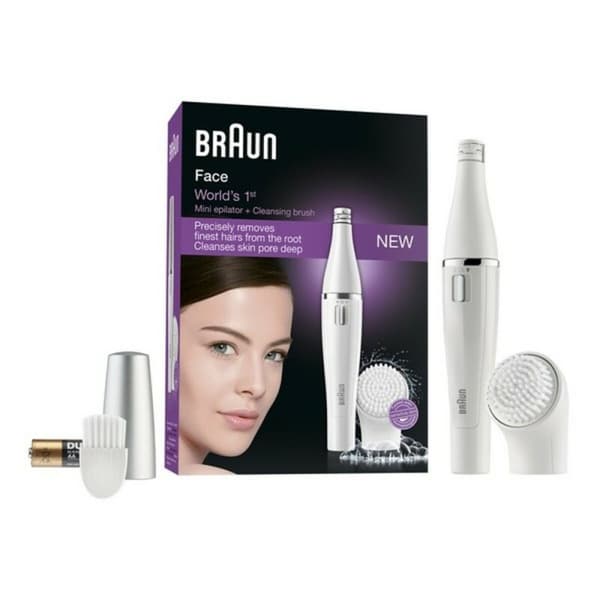 Elektrisk Ansiktsrengöring-Epilering Braun 810