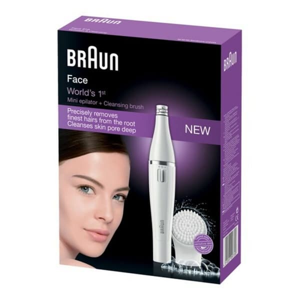 Elektrisk Ansiktsrengöring-Epilering Braun 810