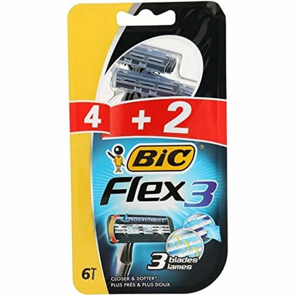 Manuell rakhyvel Bic (4 antal)