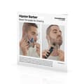 Miniatyrbillede 6 af 6: Hipster Barber Skæg Skabelon til Barbering InnovaGoods