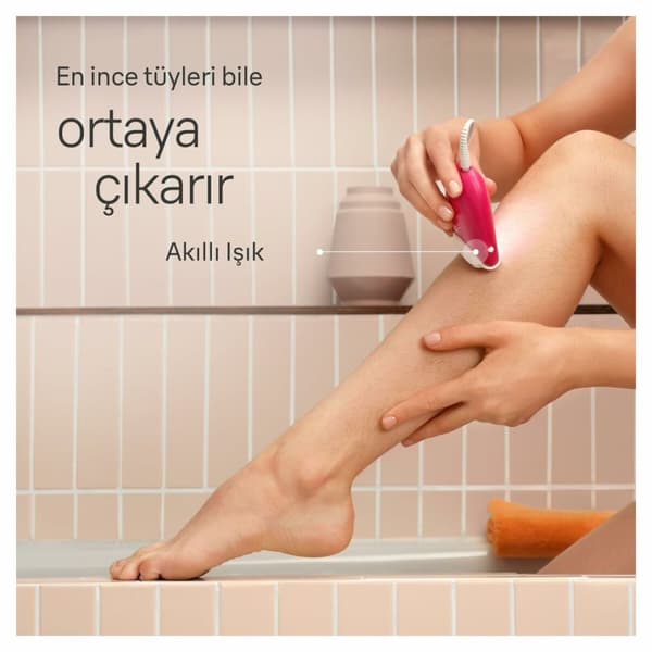 Elektrisk Epilator Braun SE3-202 Fuchsia