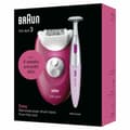 Miniatyrbild 11 av 11: Elektrisk Epilator Braun SE3-202 Fuchsia