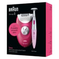 Miniatyrbild 2 av 11: Elektrisk Epilator Braun SE3-202 Fuchsia