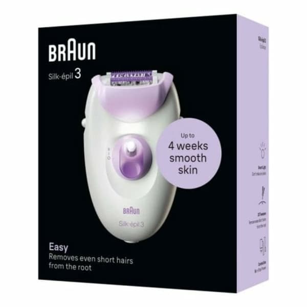 Elektrisk hårfjerner Braun SE3-000
