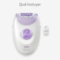 Miniatyrbild 9 av 11: Elektrisk Epilator Braun SE3-000