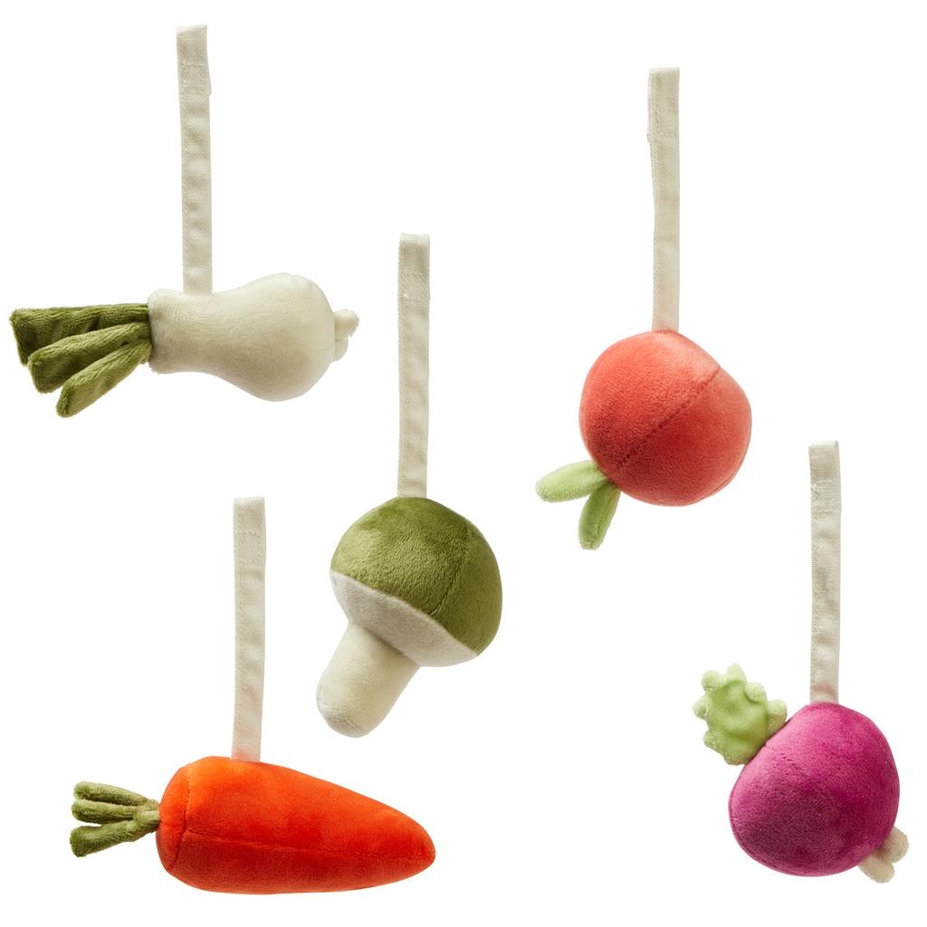 Kids Concept Babygymsfigurer grönsak 5st BISTRO