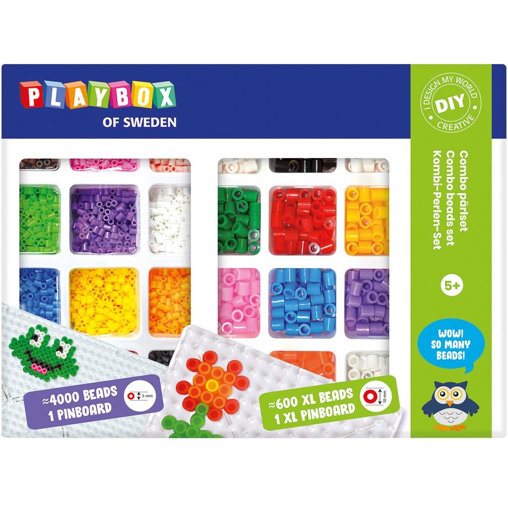 Playbox Pärlset XL Rörpärlor & Midi Rö
