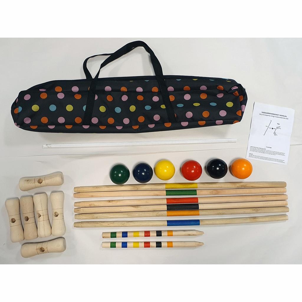 Krocketset 6 personer