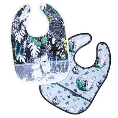 Moomin 2-pack haklappar Djungel