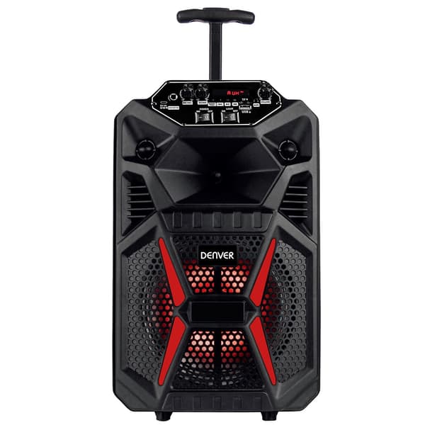 8 Bluetooth trolley speaker with LED-lights