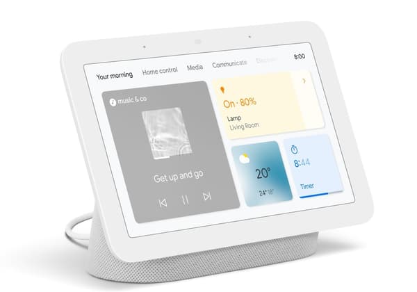 Google Nest Hub (2nd Generation) Chalk