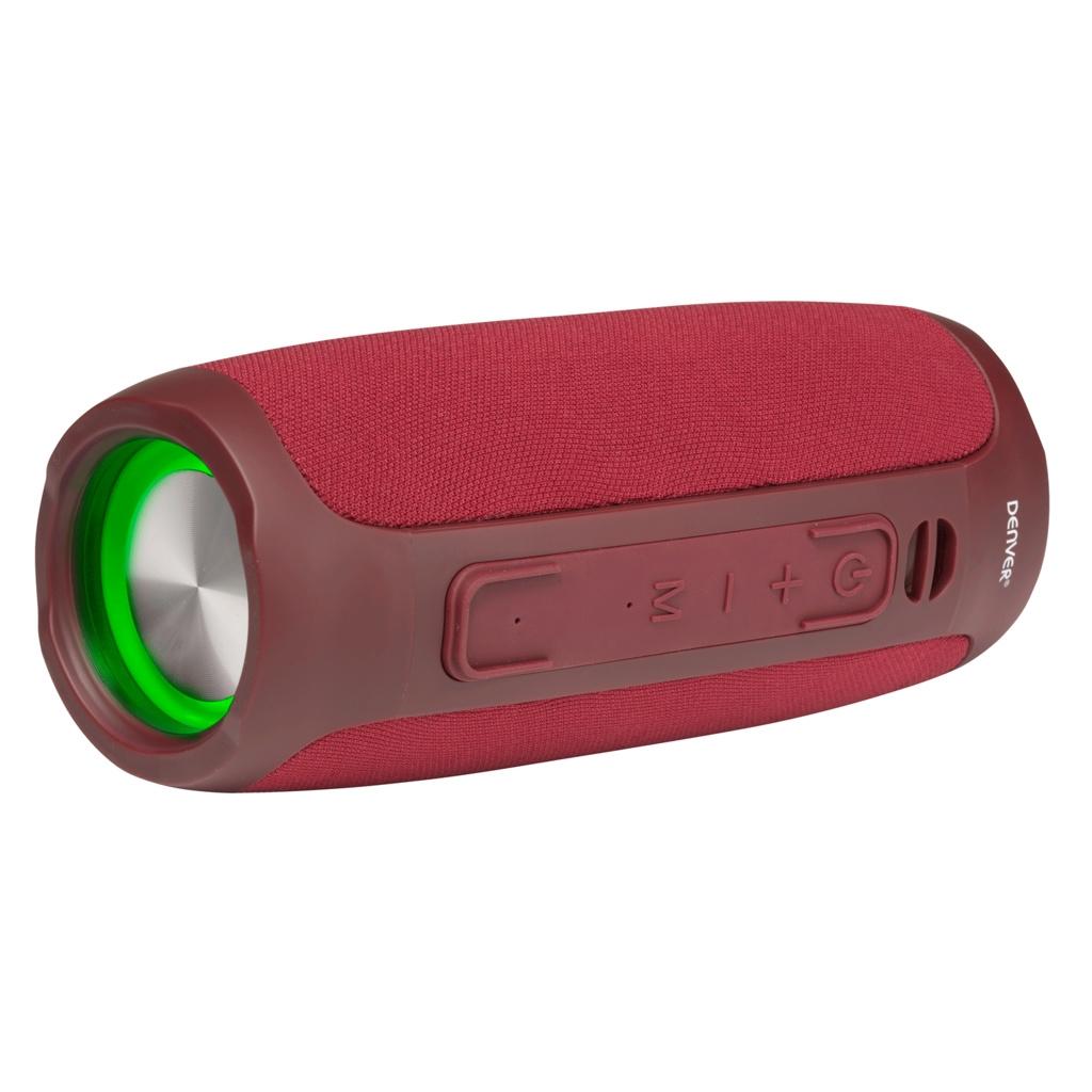 Denver Bluetooth-högtalare 2x8Watt Vinröd