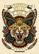 Tattoo : målarbok