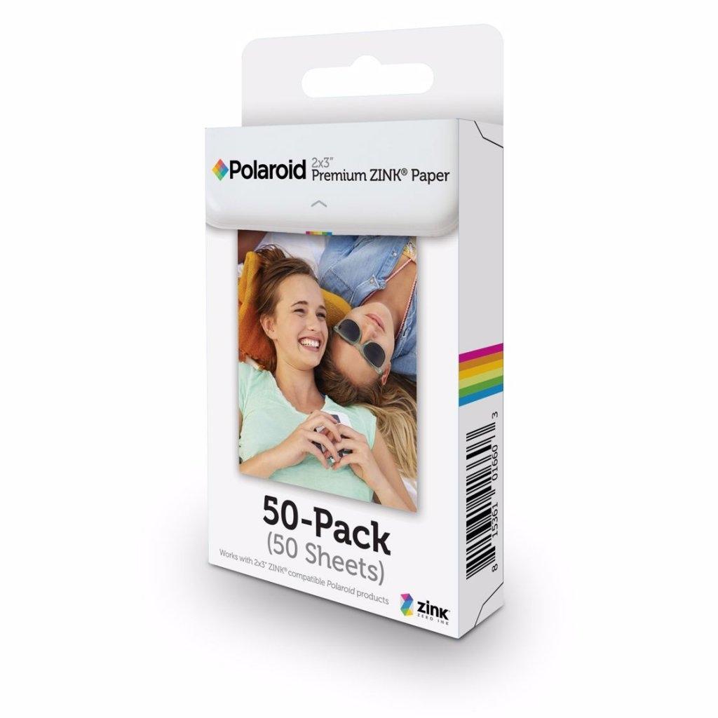 Polaroid Instant Film Zink media 2x3" 50-pack