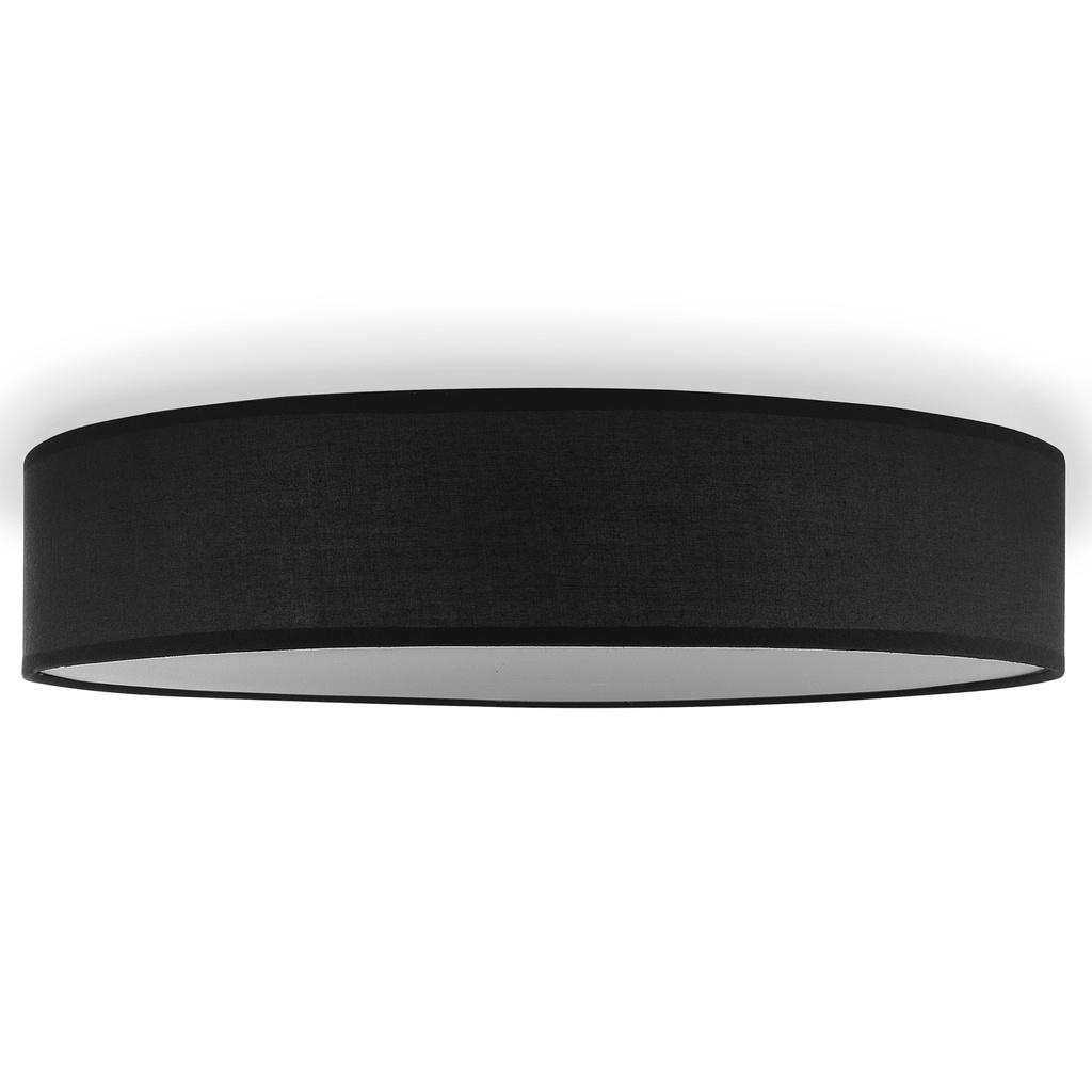 Smartwares Ceiling Lamp Textile Ø50cm Black