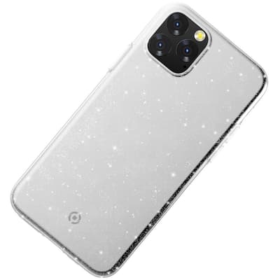 Celly Sparkling cover iPhone 11 Transparent