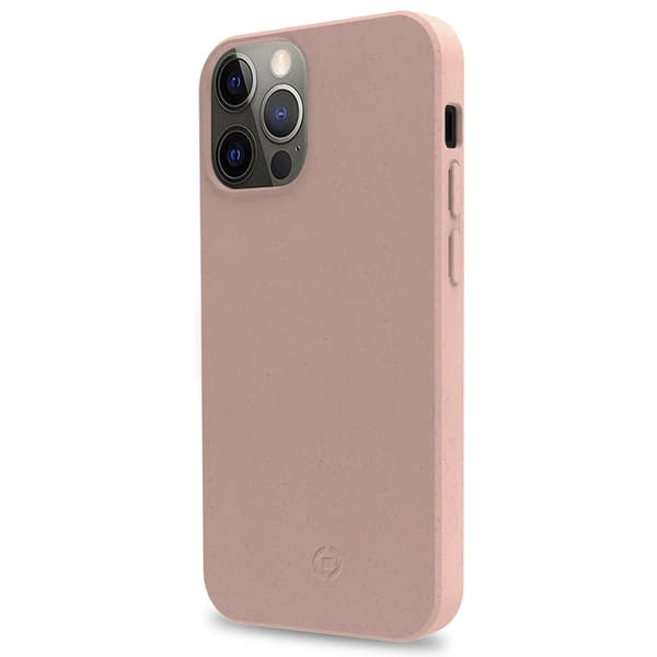 Celly Earth Miljövänligt skal iPhone 12 / 12 Pro Pink