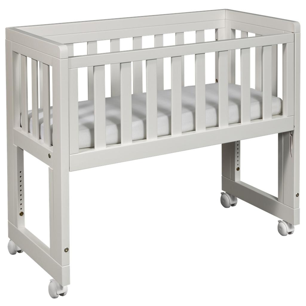 Troll Bedside Crib Oslo White