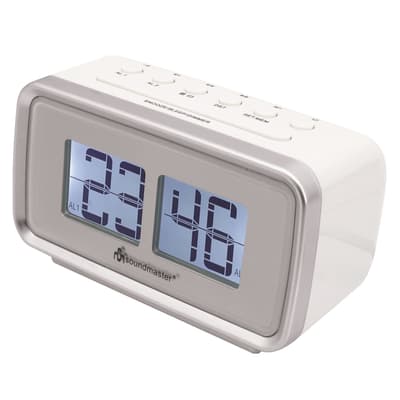 Soundmaster Clock Radio FM Retro UR105WE