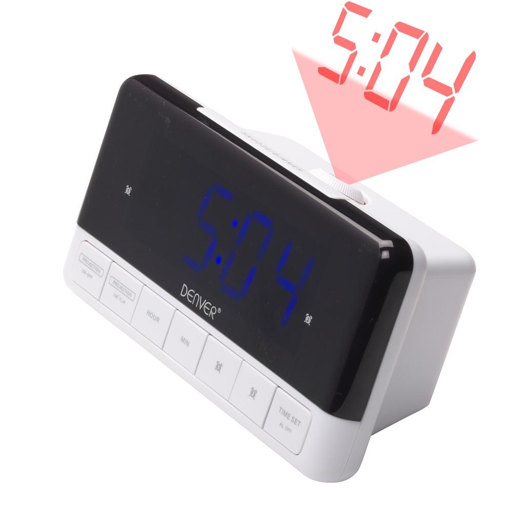Denver ECP-719NR Klocka med alarm