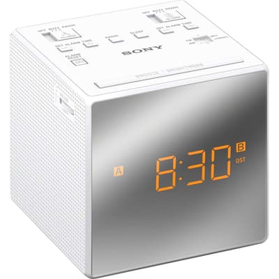 Sony ICFC1TB Kelloradio, Valkoinen
