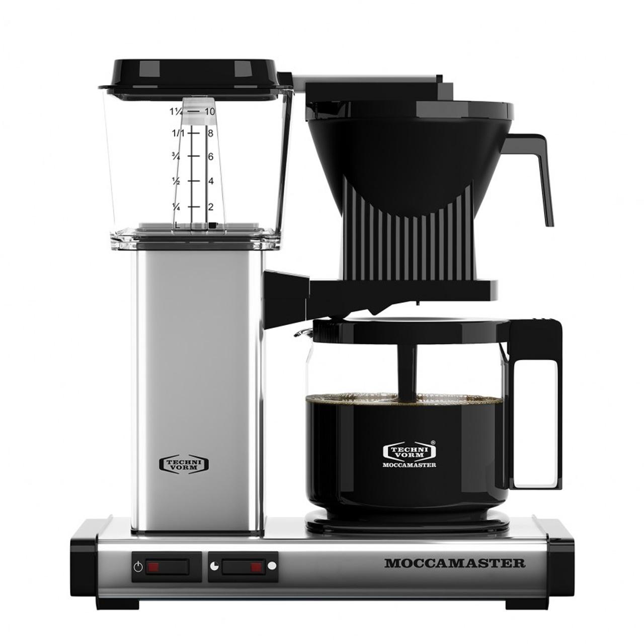 Moccamaster KBG962AO Kaffebryggare Silver